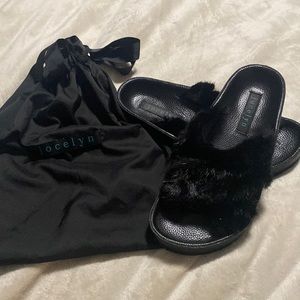 Black sandals